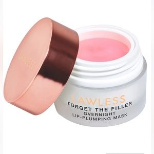 Lawless overnight lip plumping mask in “sweet dreams”